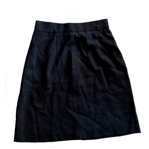 Vintage Barami Black High waist mini skirt Sz 0